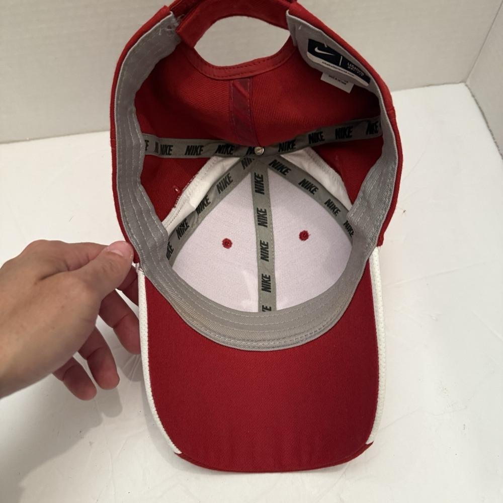 Nike Alabama‎ Crimson Tide Hat Unisex Adult Cap Red DRI FIT Adjustable Bama - Picture 12 of 13